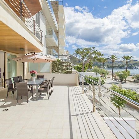 Apartamento Seafront Ap Acuario Puerto Pollensa Exterior foto