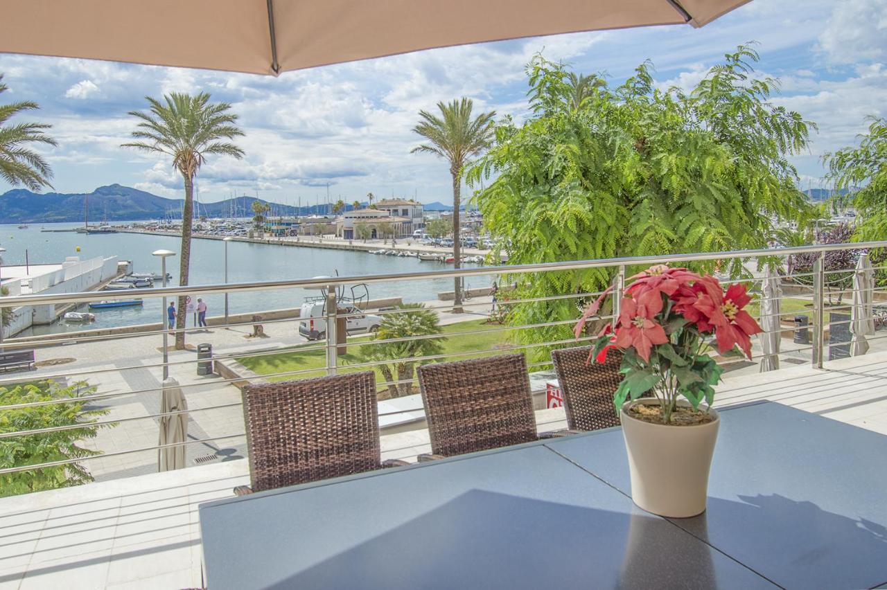 Apartamento Seafront Ap Acuario Puerto Pollensa Exterior foto