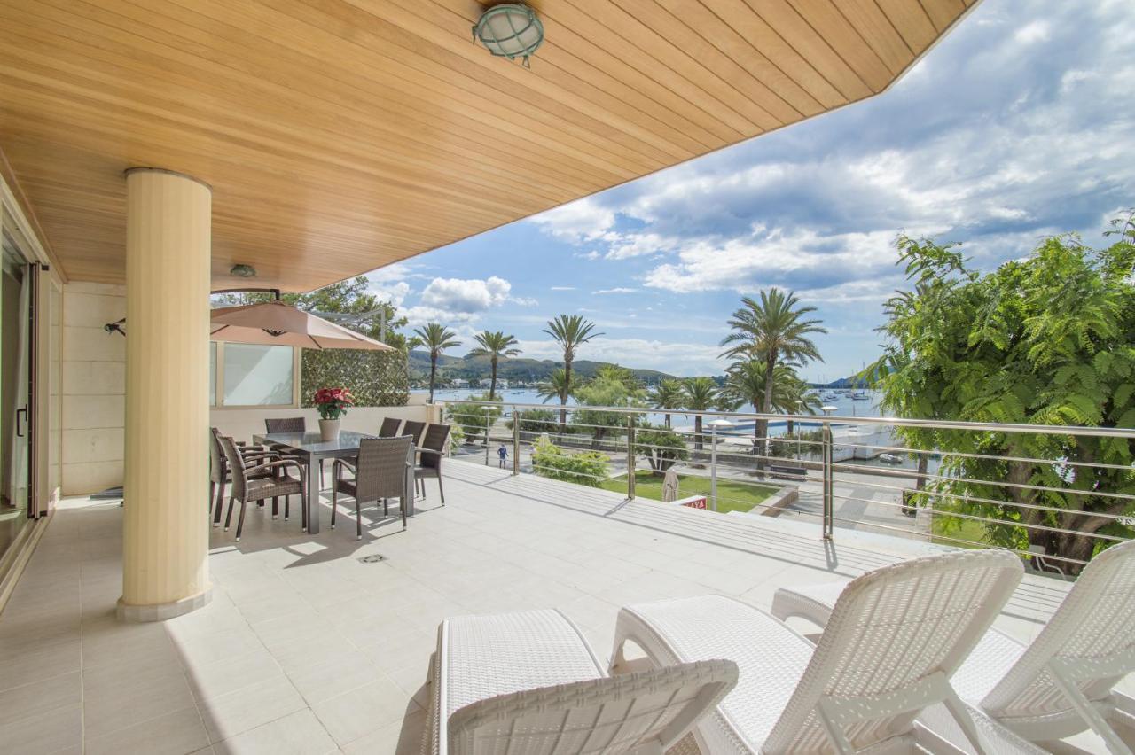 Apartamento Seafront Ap Acuario Puerto Pollensa Exterior foto
