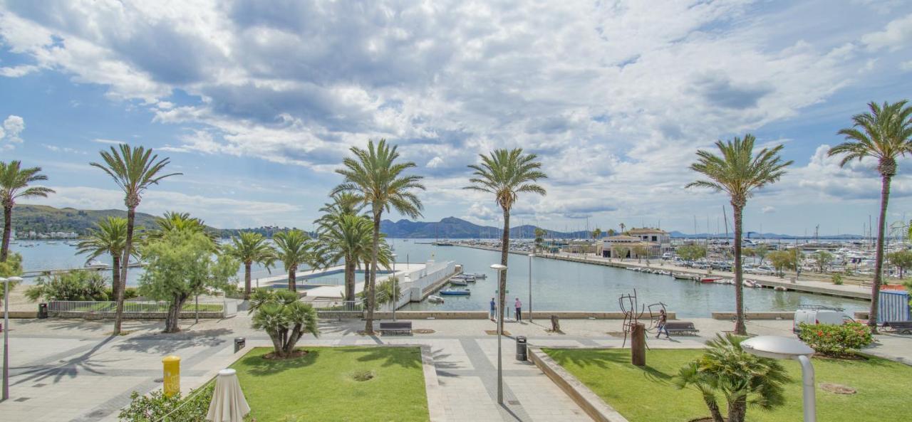 Apartamento Seafront Ap Acuario Puerto Pollensa Exterior foto